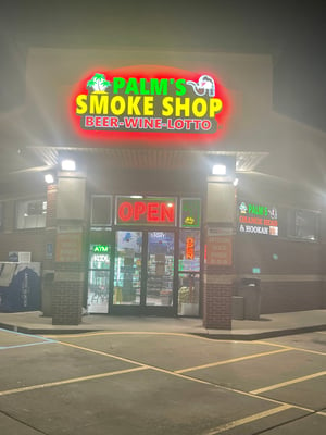 PALMS SMOKE SHOP CHANNEL LETTER SIGN